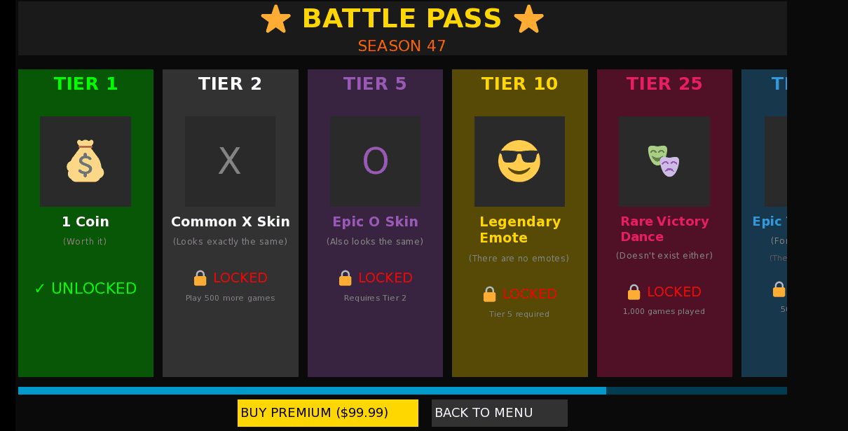 Screenshot 6 de Free-to-Play Tic Tac Toe (Not Really Free)